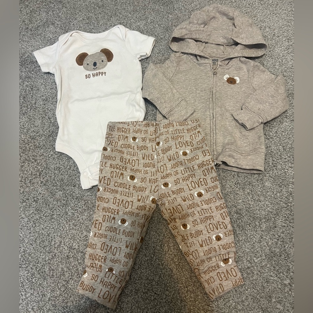 Child of Mine Koala Matching Set - 3-6M